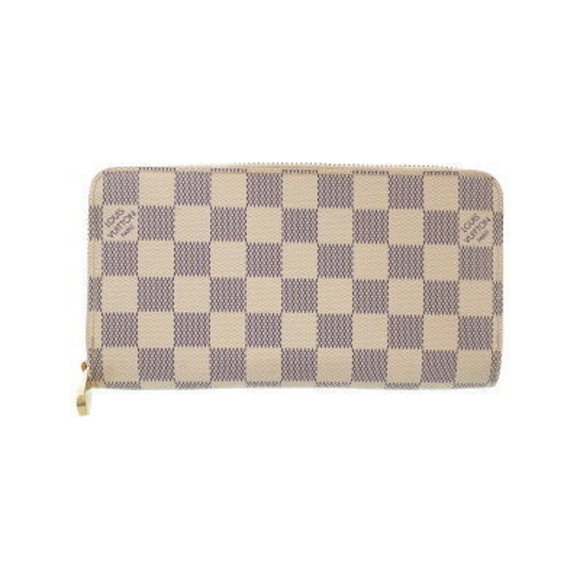 Louis Vuitton Damier Azur White Zippy Wallet - Picture 1 of 5